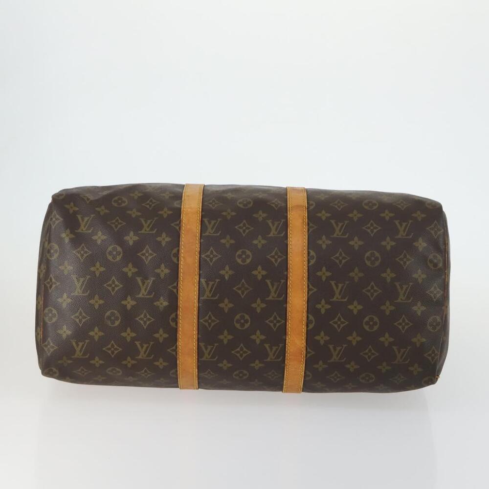 LOUIS VUITTON Monogram Keepall 50 Boston Bag M41426 LV Auth 161021 - Picture 5 of 16